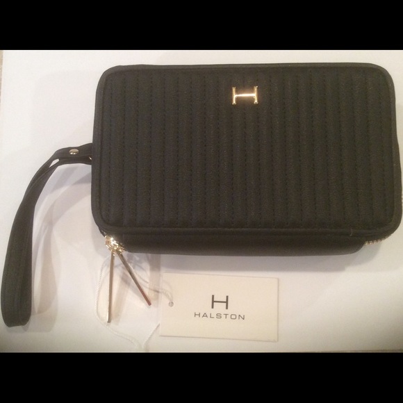 Halston Heritage Handbags - NWT Halston Hillary double zip quilted wallet